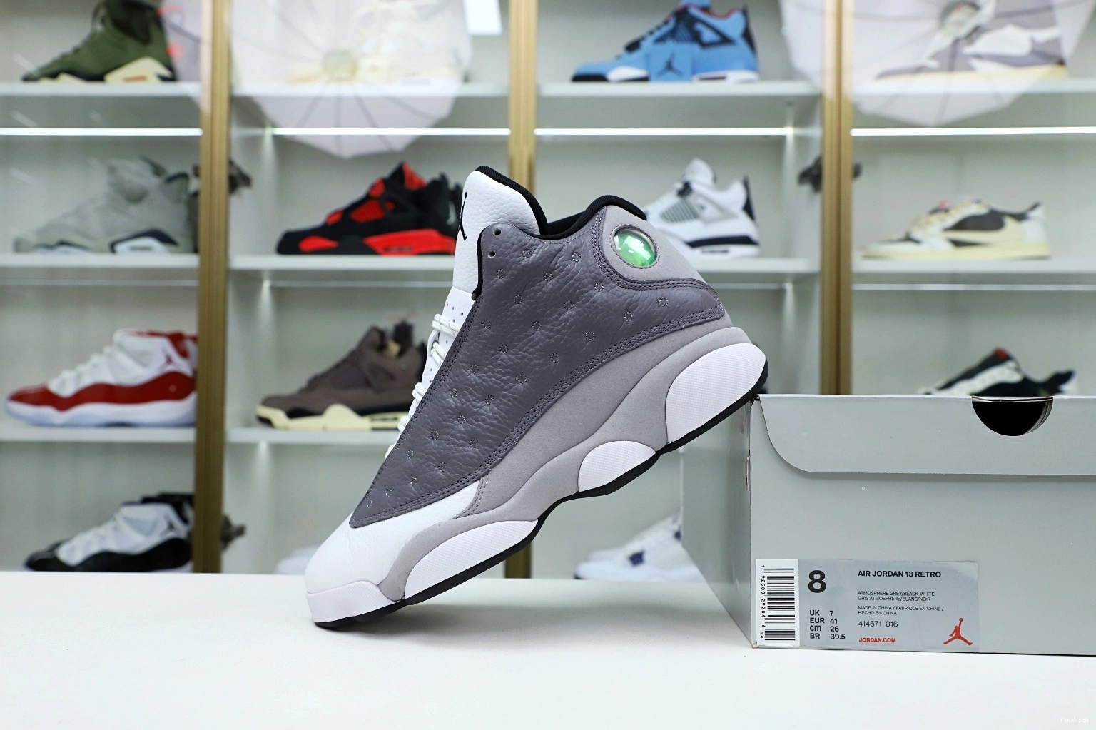 -414571-016 'ATMOSPHERE AIR JORDAN 13 RETRO GREY' 0128